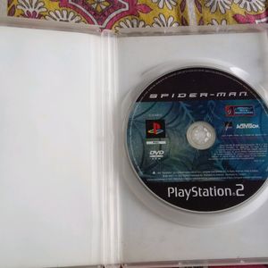 Set Of 2 Ps2 Game Disc.naruto And Spider Man