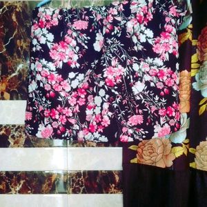 Colour Full Flowers Printed Suits Set
