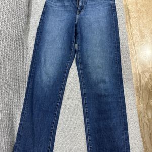 Uniqlo Straight Fit High Rise Jeans