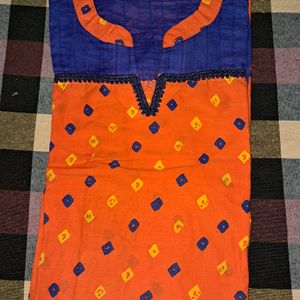 Pure Cotton Long Kurti (NEW)