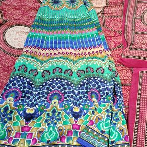 Long Rajasthani Printed Skirt 💞