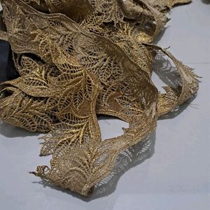 Lace/Patti/Panel/Dull Gold,/Shiny/Decoration