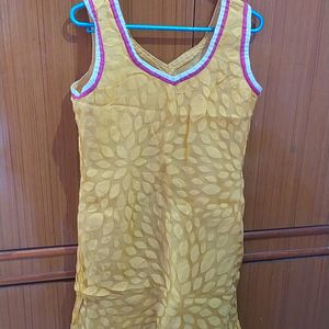 Yellow Kurti