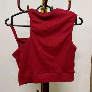 New Wine Red Tank Top