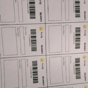 10 Free Up Sticky Shipping Labels Sticker