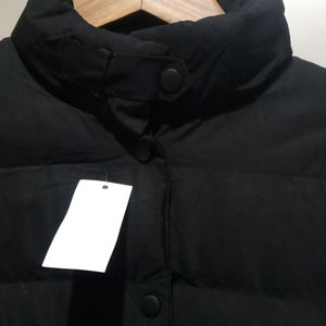 Gents Ladies Black Padded Jacket