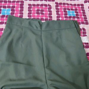 Green/ Olive Color Formal Pant