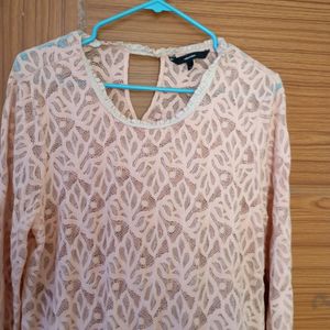 Vero Moda XL Peach Lace Top