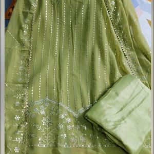 New Lemon Green Kurta Set & Suits