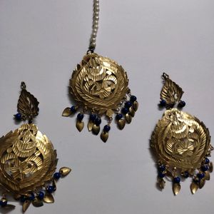 EARRINGS WITH MANGTIKA