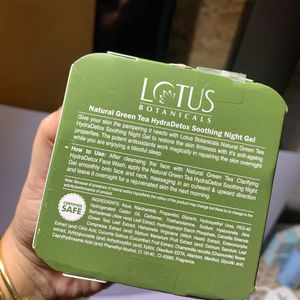 Lotus Soothing Night Gel