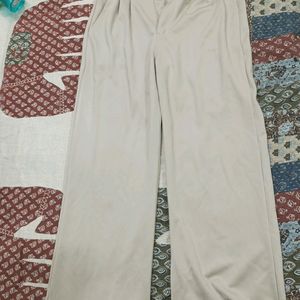 Beige Formal Pant