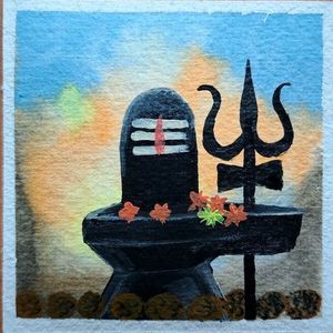 Shivalinga Painting