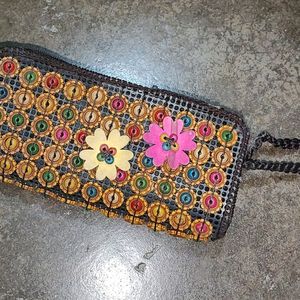 Handmade Beaded Clutch From Goa