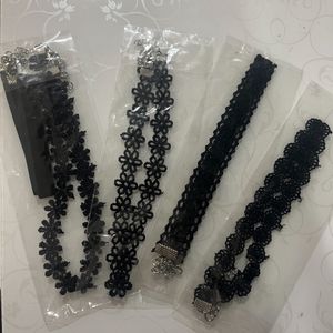 Set Of 5 Chokers