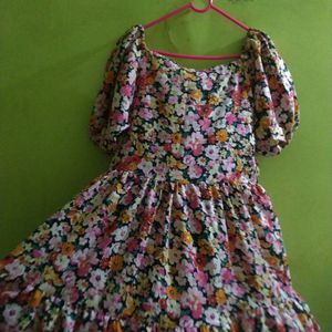 Floral Print Dress