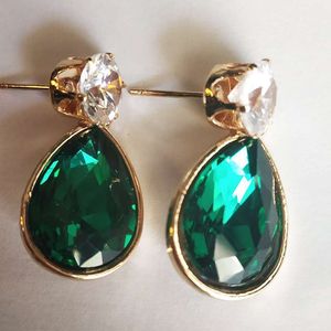 Crystal Teardrop Earrings