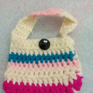 Crochet Small Bag.