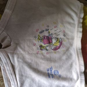 Baby Girl/Boy Cartoon Printed Briefs