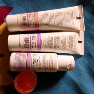 Facewash,Shampoo & Oil +1 Freebie