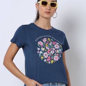 DNMX floral print T-shirt