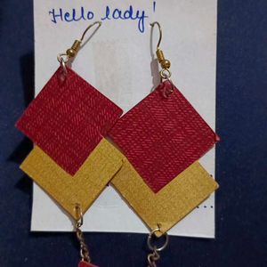 Hand Made Paper Earring