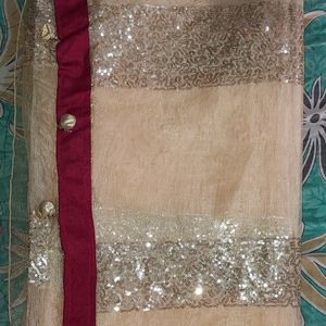 Net Ethnic Saree