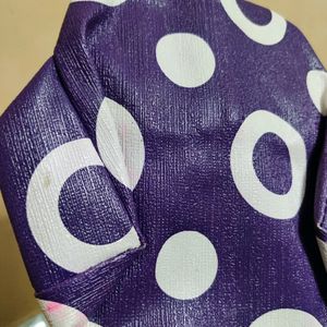 Cute Purple Hand Bag