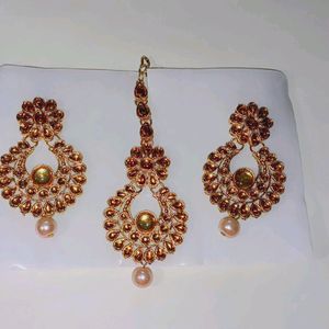 Rajasthani Jewellery with Maangtika