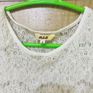 White Lace Top