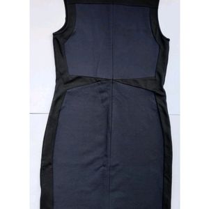 Navy blue & black formal dress