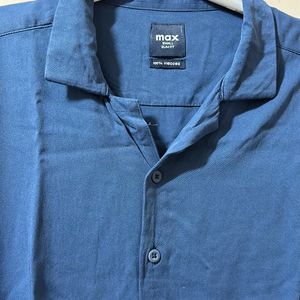 Unisex Max Blue Shirt