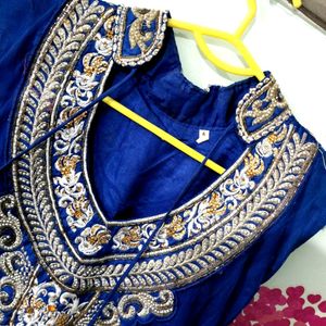 Ethnic Gown With Dupatta