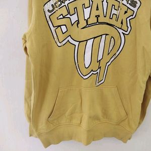 Vintage Yellow Hoodie