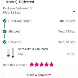 Sara Dtan Mask 175g