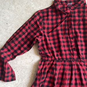 Red Checkered Dress