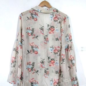 Multi Floral Print Top (Women's)