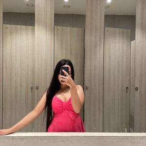 Women Luxury Pink Dress