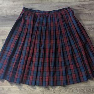 Korean Check Imported Skirt