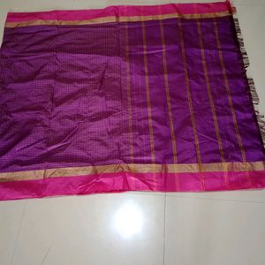 Purple Color Pattu Saree