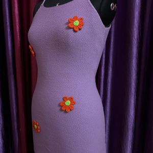 Lilac Mini Dress💜🧡