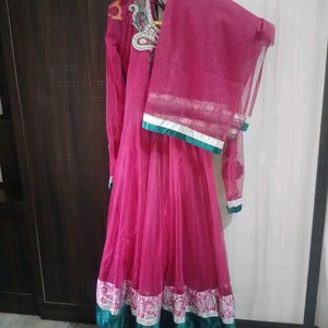 Anarkali Set With Dupatta