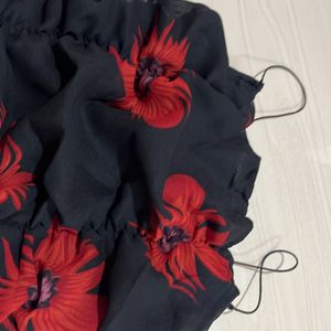 Black Red Dress Xs Size