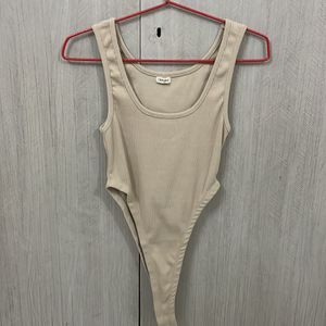 Beige Color Bodysuit (BY BEEGLEE )