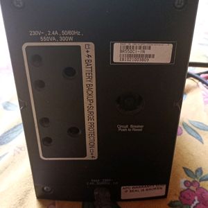 Back-Ups  230v (Working Condition)
