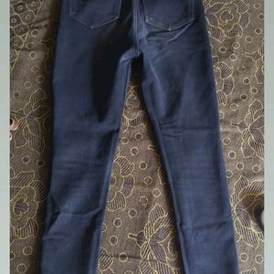 Dark Charcoal Jeans .(High Waisted  )