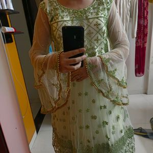 Ethnic Two Pics Gown