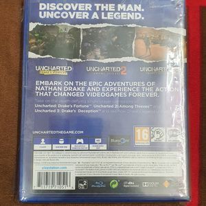 Uncharted Collection New Ps4 Ps5 3 Games In 1 Disc