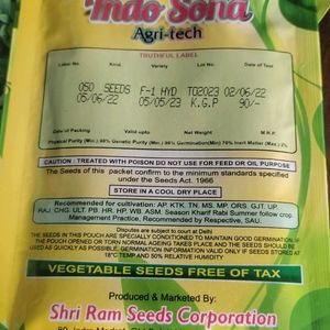 Hybrid Vegetable Seed ( 6 Pack )