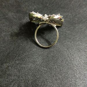 New Crystal Butterfly Ring